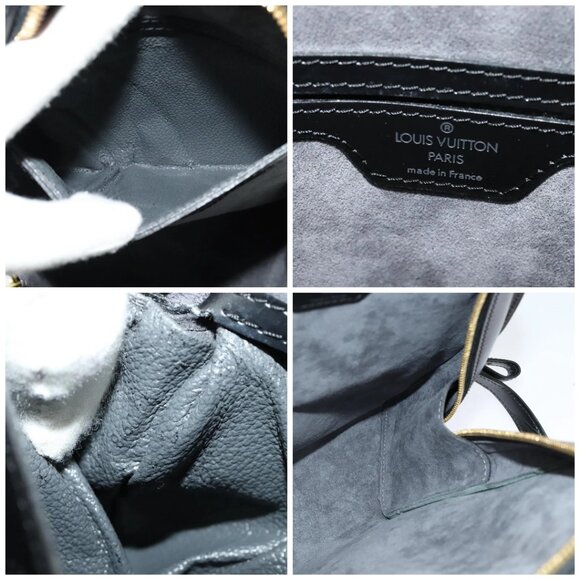 LOUIS VUITTON Epi Mabillon Backpack Black M52232 LV Auth 134623 - Picture 15 of 16